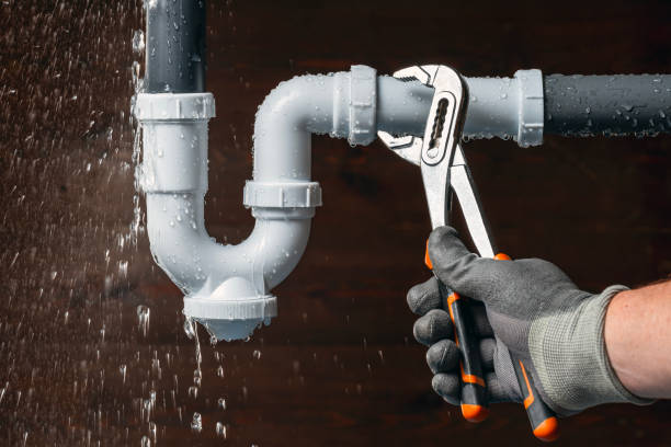 Professional Plumbing technician working in Falls Church, VA